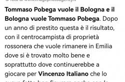 意甲媒体透露：米兰球员波贝加想去博洛尼亚，而博洛尼亚只想600-700万买下他